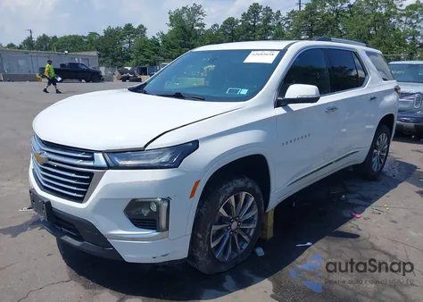 2022 Chevrolet Traverse Awd Premier from USA, damaged, VIN 1GNEVKKW9NJ191365